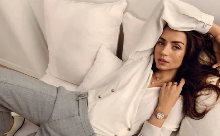 Louis Vuitton unveils four Colour Blossom watches with De Armas
