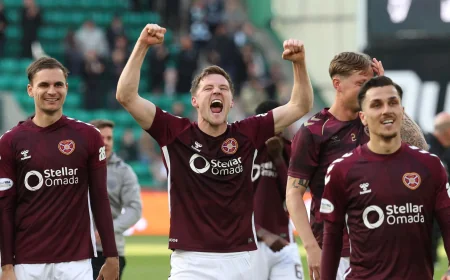 Harry Milne backs Hearts to beat Falkirk and seal title