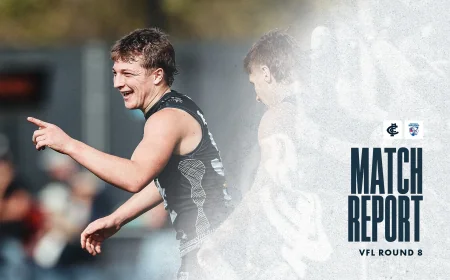 Ashton Moir Leads Carlton Past Footscray in Round 8 Carlton Game Today