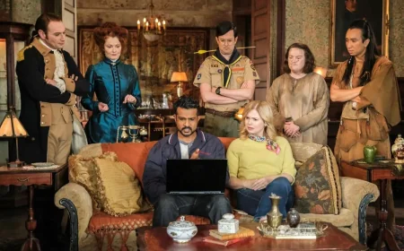 Rose Abdoo returns in Ghosts Episode 20 as Paula the Producer