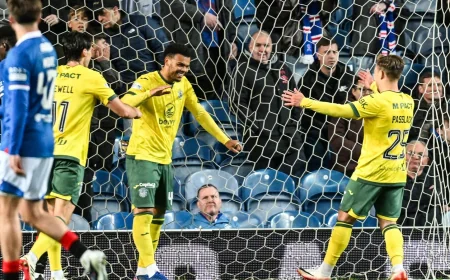 Scarlett Stuns Rangers 2-1 in Hibs Game at Ibrox