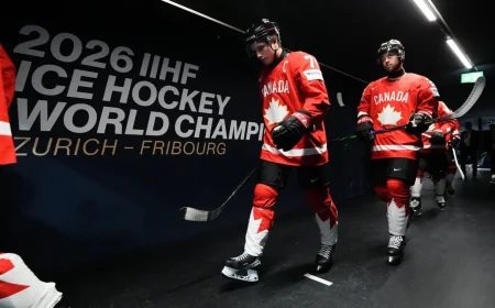 Canada Stretches 5-3 Start Ahead of Italy — Canada Vs Italy Hockey