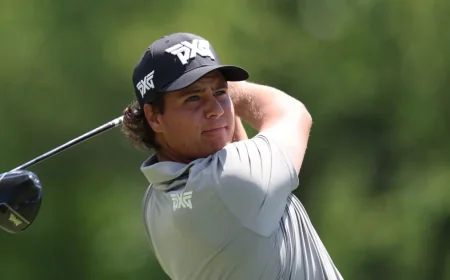 David Puig Leads Aronimink PGA Championship Debut for Aldrich Potgieter