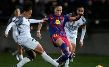 Claudia Pina Strikes as Barcelona Lead Atlético in Copa De La Reina
