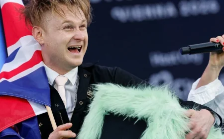 Sam Ryder Leads Uk Eurovision Winners With 466-Point Finish