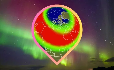 NOAA Tracks G1 Risk for Aurora Borealis North America Weekend