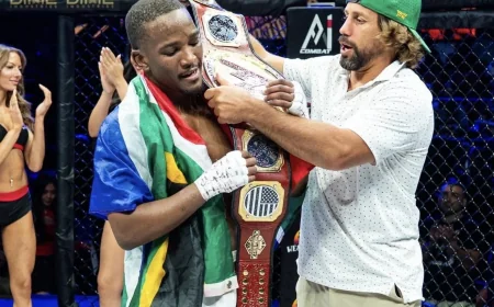 Phumi Nkuta Takes Short Notice Fight on Rousey Card — Mma Fights Tonight