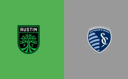 Austin FC Hosts Sporting Kc Vs Austin at Q2 Stadium on May 16