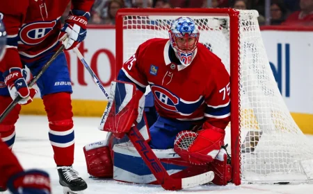Jakub Dobeš and Joueur Du Canadien Face Goalie Change Talk