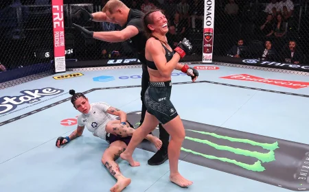 Alice Ardelean Wins by Capsule Lock at UFC Fight Night