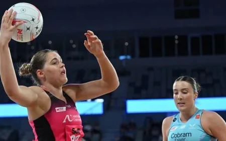 Adelaide Thunderbirds Netball Reclaim Top Spot With 55-51 Win