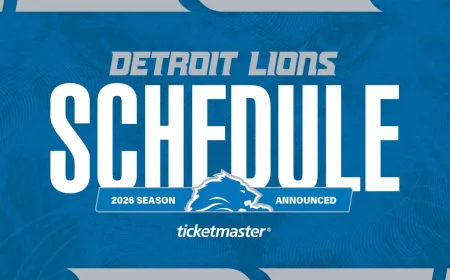 Patriots-Lions Munich Game Headlines Detroit Lions 2026 Schedule Analysis