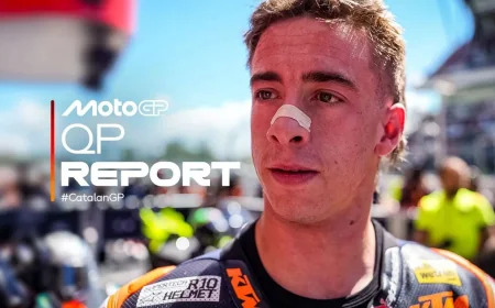 Pedro Acosta Takes Pole in Barcelona Moto Gp After Bezzecchi Crash