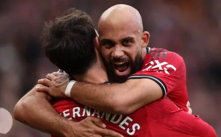 Bryan Mbeumo scores nine and backs his first United season