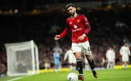 Bruno Fernandes Stays One Assist From Most Assists In A Premier League Season