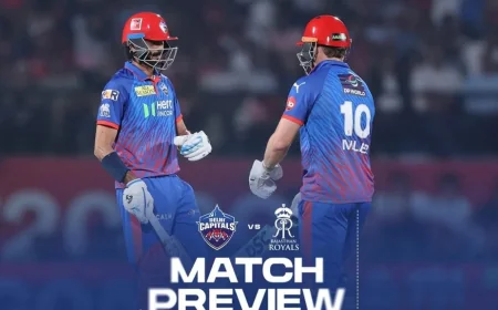 Delhi Capitals Target Season Double Over Rajasthan Royals at Qila — Dc Vs Rr
