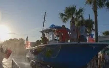 Frank Cunnane says Tybee Island parade drew thousands along 3 miles