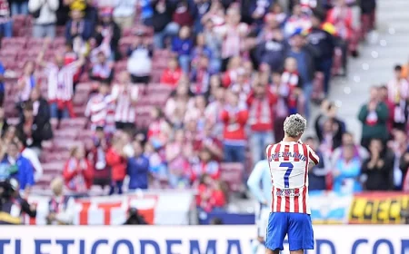 Atlético Madrid Vs Girona Set for Griezmann's 500th Match at 19.00