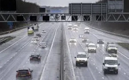 West Midlands Police arrest man after M6 crash near Stafford