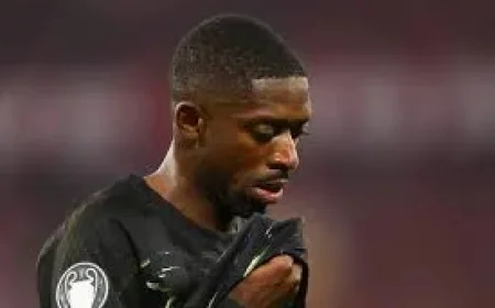 Dembele Injury leaves PSG waiting on Arsenal final fitness
