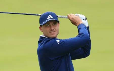Aberg Golfer Carries One-Bogey Friday Into PGA Weekend