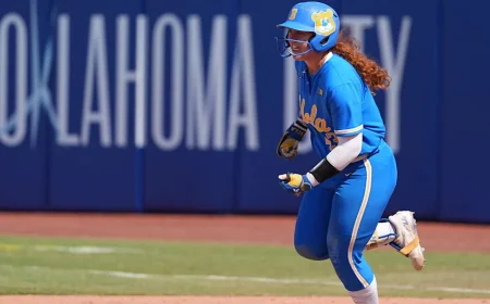 Megan Grant Sets NCAA Record With 38th Home Run