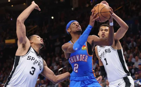 Thunder Face Spurs in 8-0 Run After Gilgeous-Alexander's MVP — Okc Vs Spurs