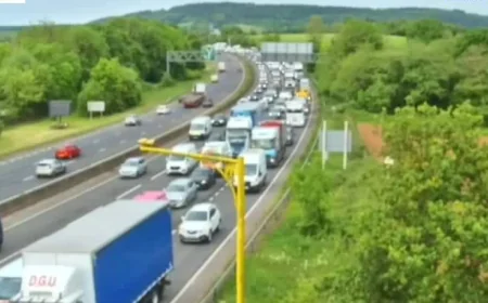 M5 closed in both directions between J31 and J30 — Devon Live