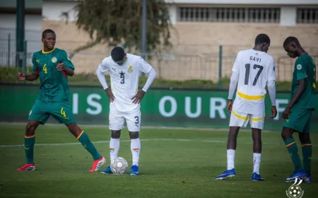 Ibrahima Dione Fires Senegal Past Ghana 1-0 at U-17 AFCON