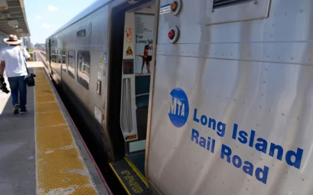 Hochul Pleads With Unions as Long Island Railroad Strike Enters Day 2