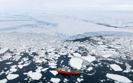 Larter Says Thwaites Ice Shelf Could Detach Suddenly