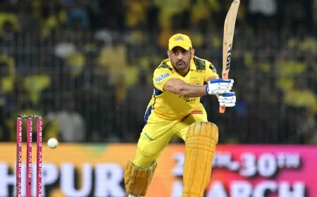 MS Dhoni Ruled Out Early in IPL 2026 — Chennai Super Kings Vs Sunrisers Hyderabad Match Scorecard
