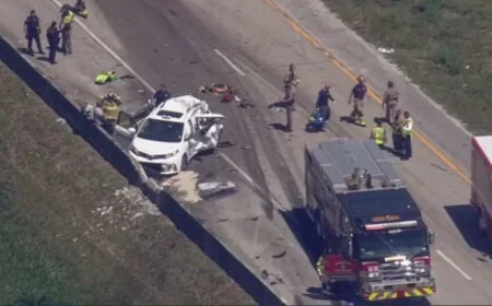 I-595 Crash Sends 7 to Hospitals; Truck Injury Lawyer Alert