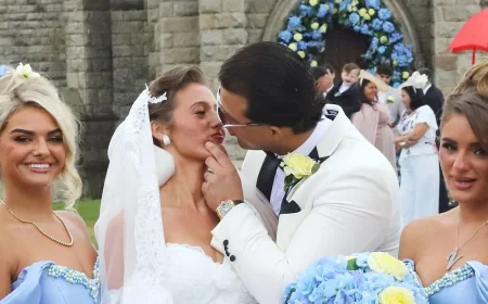 Venezuela Fury Marries Noah Price, Crocs Glimpse Caps Isle of Man Ceremony