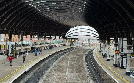 East Coast Main Line Reopens Northallerton After Monday Closure