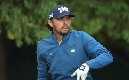 Marco Penge Takes Time Off After 75 and 77 at Aronimink