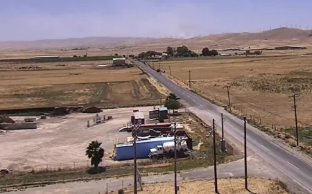Calfire Stops 80-Acre Pass Fire Near Livermore