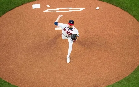 JR Ritchie Takes Mound in Braves Vs Marlins Game 1
