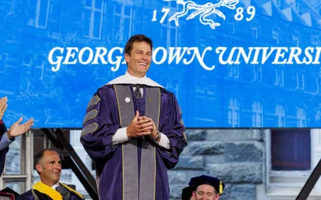 Bill Belichick Reaction Follows Brady’s Georgetown Super Bowl 51 Story