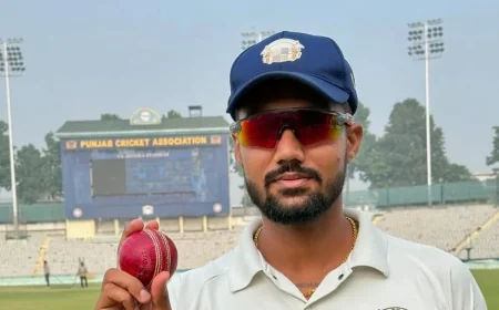 Gurnoor Brar Lands Maiden India Test Call-Up For Afghanistan