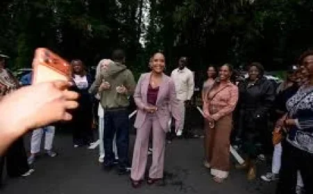Keisha Lance Bottoms campaigns in Augusta; Jason Esteves appears in race