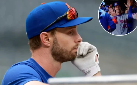 Nick Morabito: Mets designate Austin Slater after 21 plate appearances