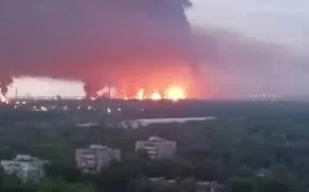 Ukraine Drones Kill 3 Near Moscow in Oil Refinery Strike