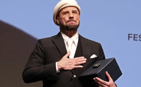John Travolta Cannes Film Festival Honor Lands Before Premiere