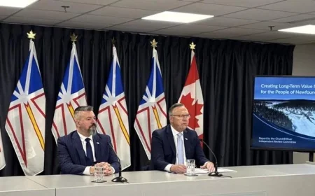 Wakeham Says Churchill Falls Review Rejects MOU in current form