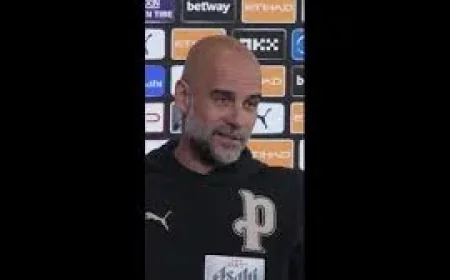 Guardiola Leaves After Sunday as Bournemouth Vs Man City Looms