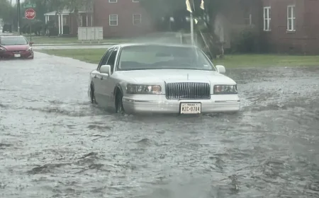 National Weather Service Issues Fort Worth Weather Flood Advisory for Three Counties