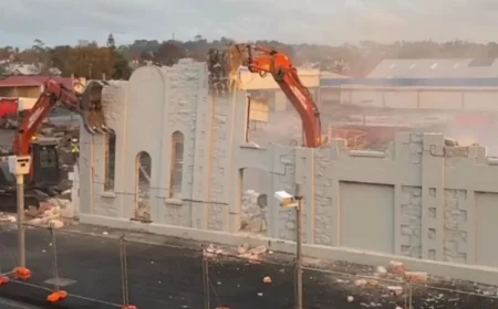 Mossop Construction Advances Mount Gambier Flour Mill Demolition for $118 Million Project