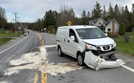 Motocyclist Dies After Collision in Magog on Chemin Ayer’s Cliff