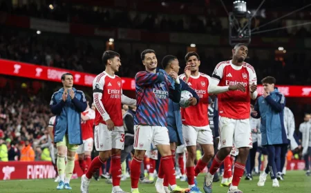 Arsenal Extend Lead Over Manchester City in Classement Premier League